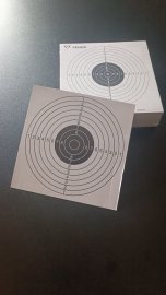 Opinión: Dianas para carabina de aire Venox 14x14 100 uds - 1