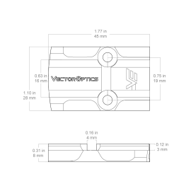 Adaptador Vector Optics MOJ/VOD 2