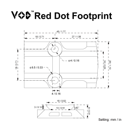 Adaptador Vector Optics MOJ/VOD 3