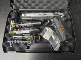 Opinión: Pistola de aire Bruni US Combat 1911 M plateada - 1