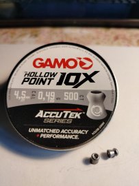 Opinión: Diábolo Gamo AccuTek Hollow Point 500uds cal. 4,5mm - 1