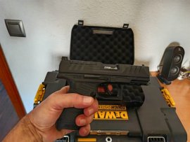 Opinión: Pistola RAM Umarex T4E Walther PDP Compact 4“ .43 Black 5J - 4