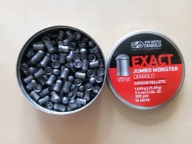 Opinión: Diábolos JSB Exact Jumbo Monster 5,52mm 200uds - 1