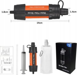 Filtro de agua de bolsillo Mini Water Filter 6 en 1 2