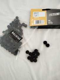 Opinión: Bolas T4E Rubber Ball RB Prac-Series .50 polímero 100 uds - 1