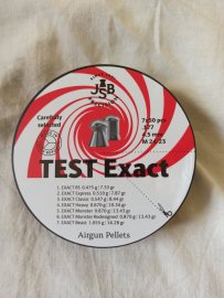 Opinión: Balines JSB Exact Test para rifle 4,5mm 350 uds - 1