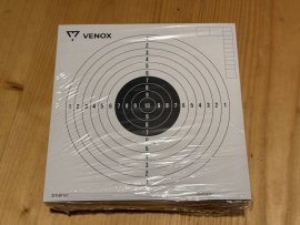 Opinión: Dianas para carabina de aire Venox 14x14 100 uds - 1