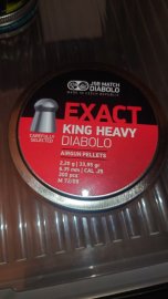 Opinión: Balines JSB Exact King Heavy MKII 6,35mm 300uds - 2