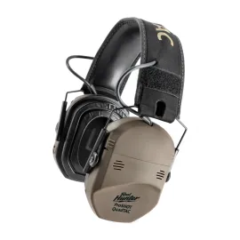 Protectores auditivos activos de tiro RealHunter Active ProSHOT QuadTAC FDE 4