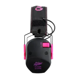 Protectores auditivos electrónicos para tiro RealHunter Active ProSHOT QuadTAC Devil Pink 3
