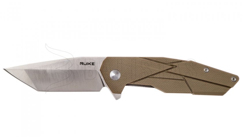 Cuchillo Ruike P138-W marrón