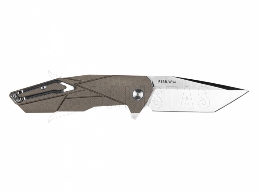 Cuchillo Ruike P138-W marrón