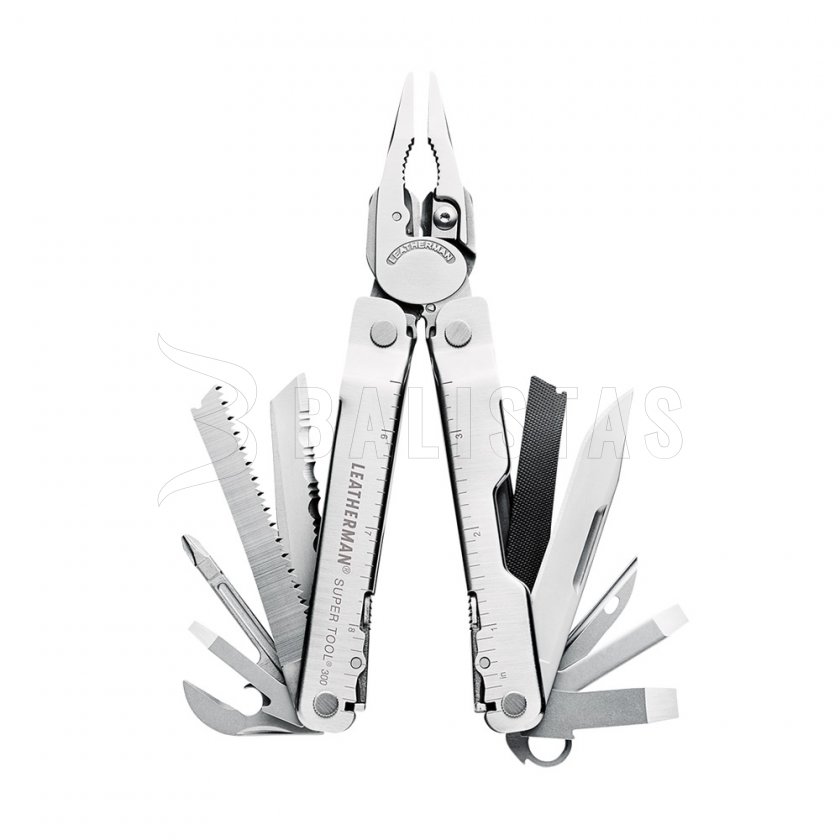 Multitool Leatherman Super Tool 300 plateado