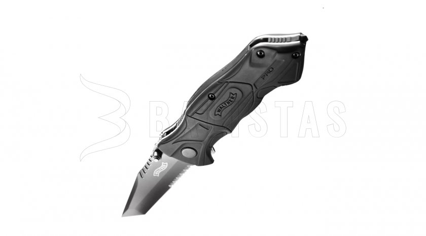 Cuchillo Walther Black Tac Tanto Pro