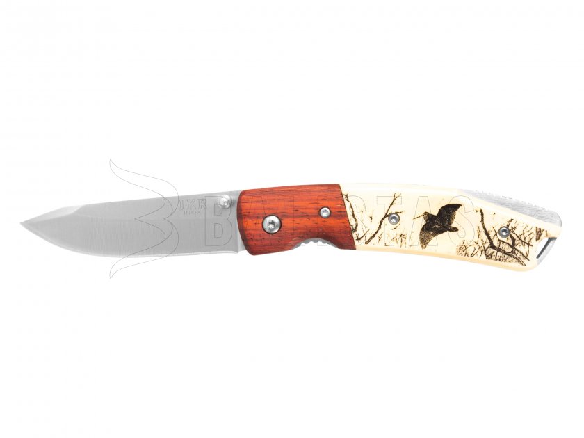 Cuchillo Joker JKR367 motivo pájaro