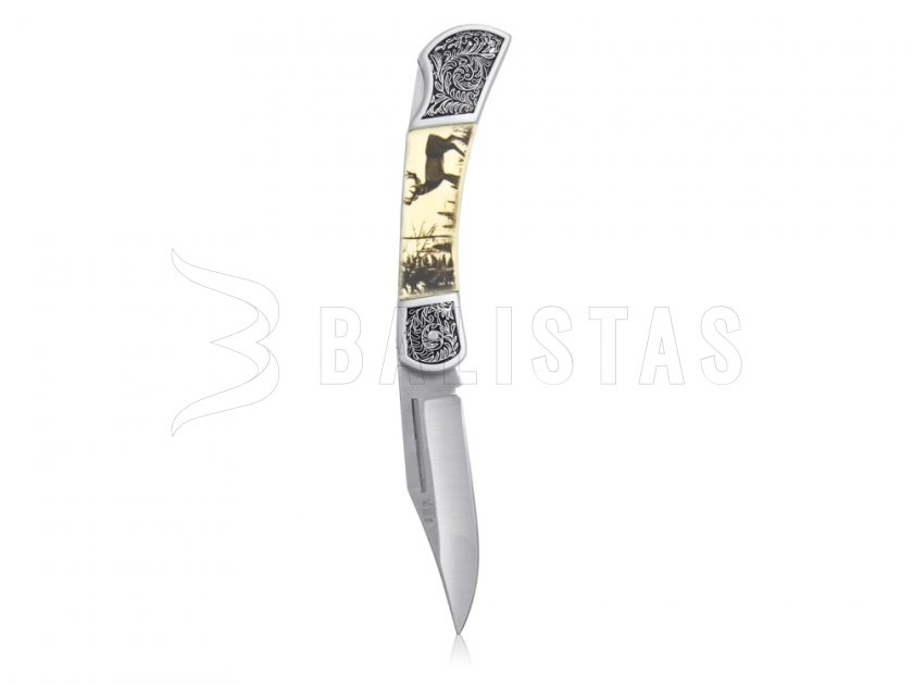 Cuchillo Joker Cierre JKR113 motivo ciervo