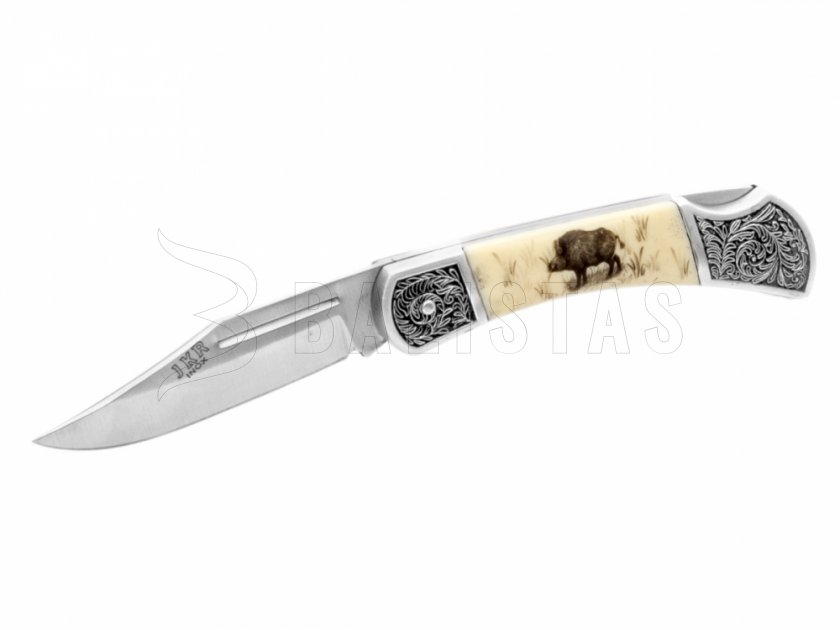 Cuchillo Joker Cierre JKR114 jabalí motivo