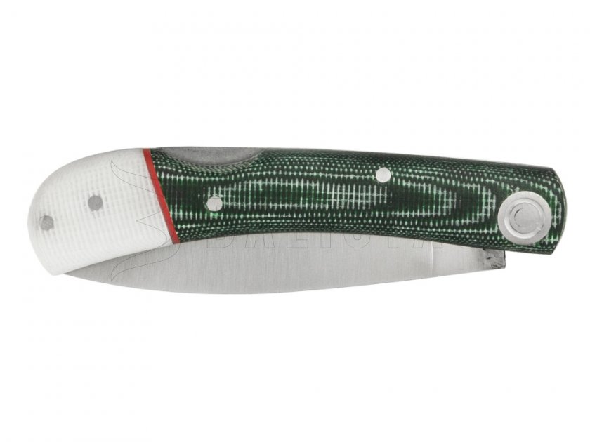 Cuchillo Joker cierre verde-blanco