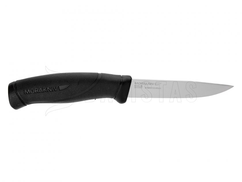 Cuchillo Morakniv Companion acero inoxidable negro