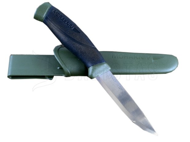 Cuchillo Morakniv Companion MG verde acero al carbono