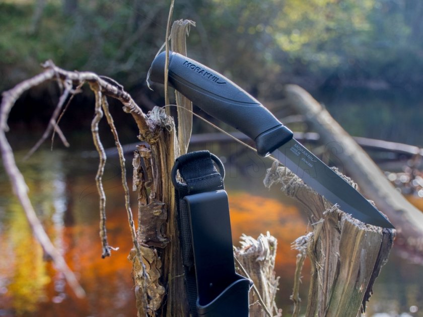 Cuchillo Morakniv Companion Tactical acero inoxidable negro