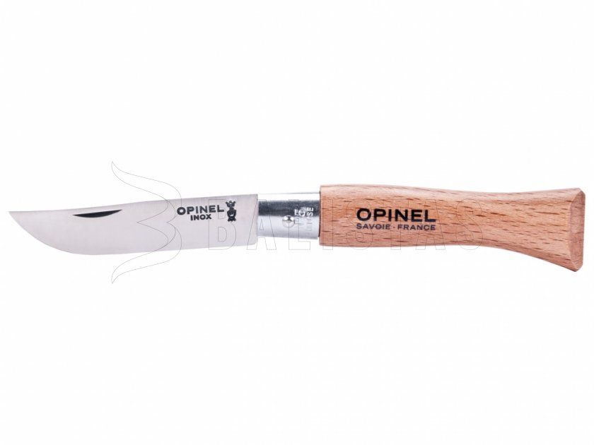 Opinel Cuchillo 5 Cierres Haya Inox