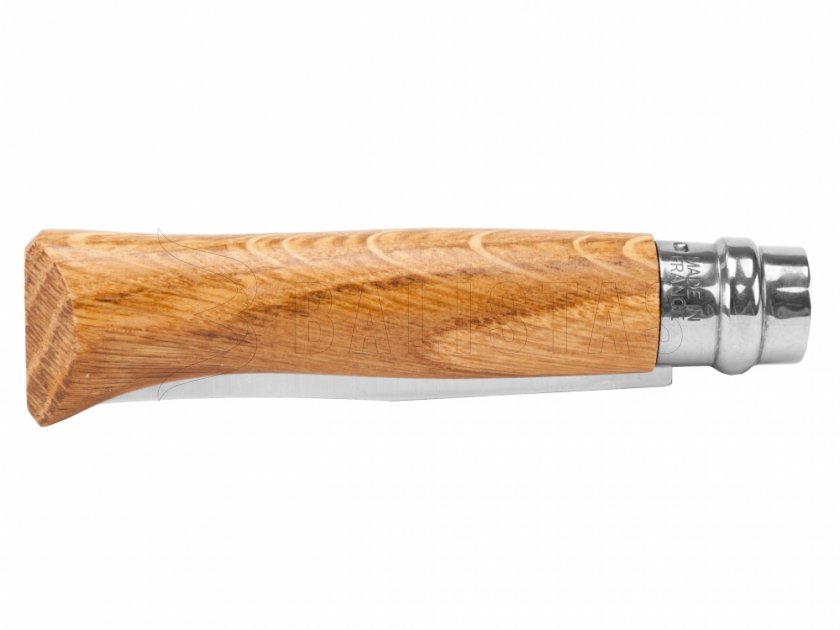 Opinel 8 Inox Haya Cuchillo Cierre Inox Motivo Pez