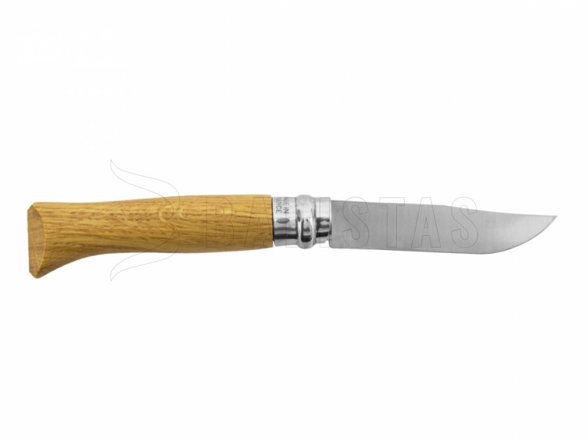 Cuchillo Opinel 8 Inox Haya motivo conejo