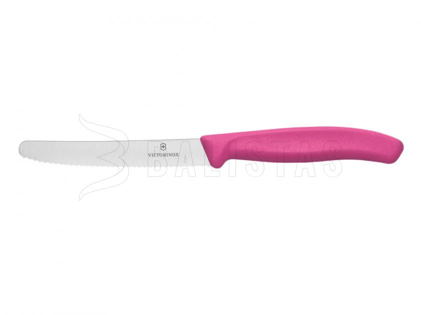 Cuchillo Serrado Tomate 6.7836 Rosa L115