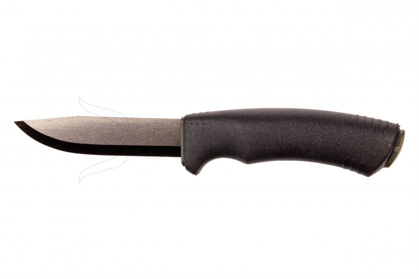 Cuchillo Morakniv Bushcraft negro sin dentado