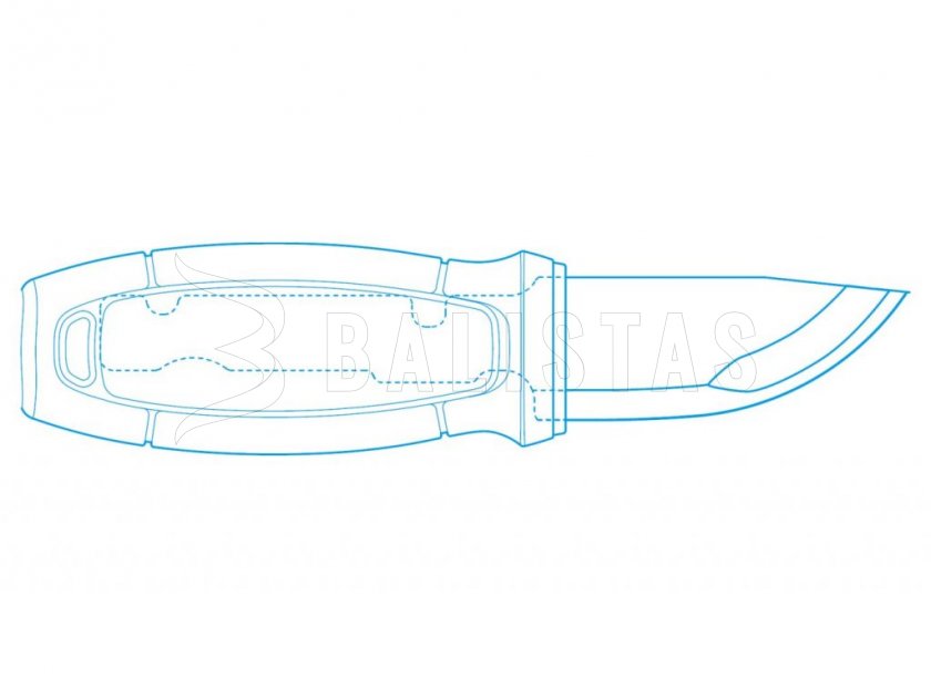 Cuchillo Morakniv Eldris rojo