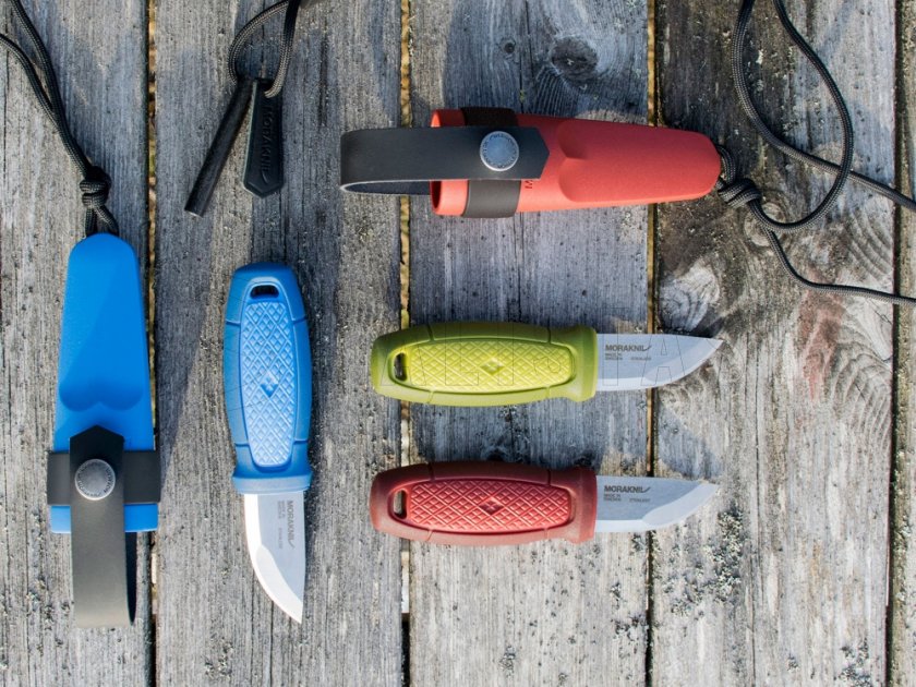 Cuchillo Morakniv Eldris set amarillo