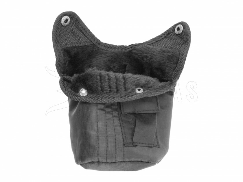 Cantimplora en funda MFH negra