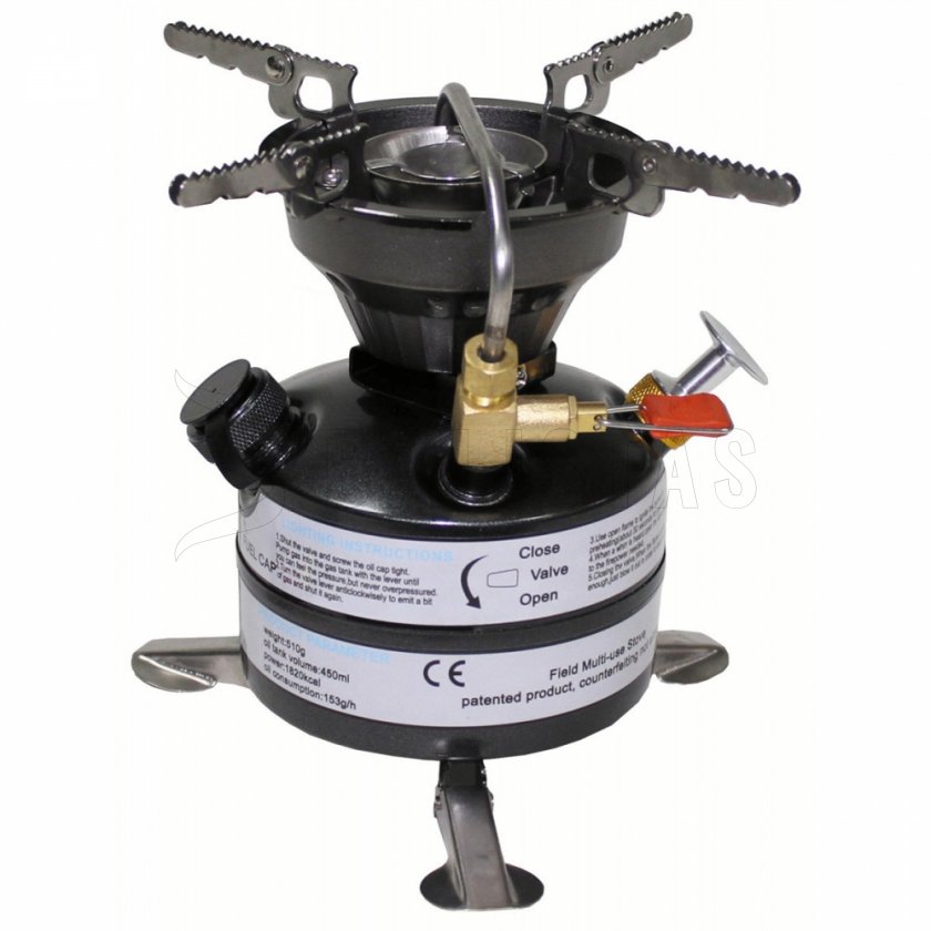 Cocina turística de gasolina MFH