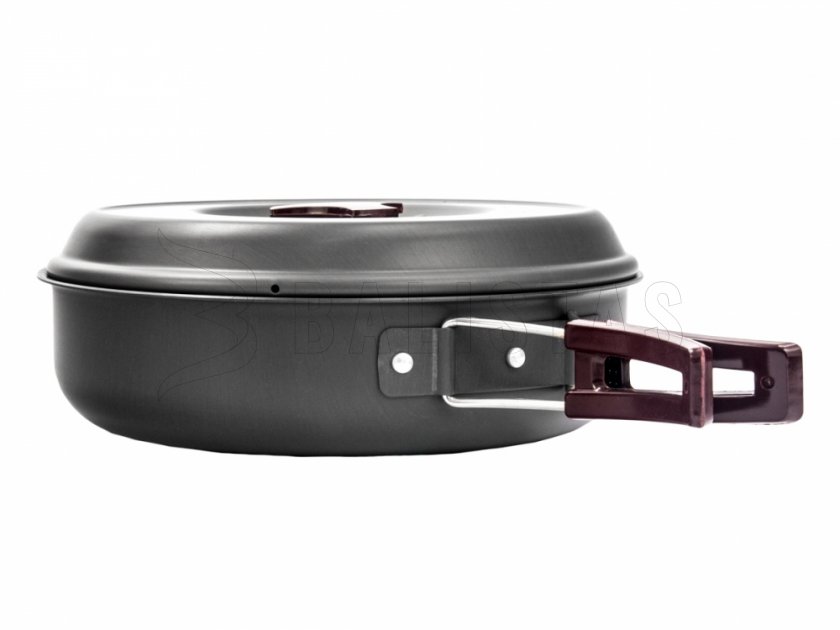 Juego de utensilios turísticos de aluminio anodizado MFH para 5 personas