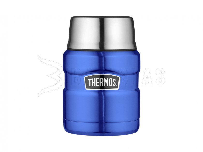 Termo King 0,47 l con cuchara azul