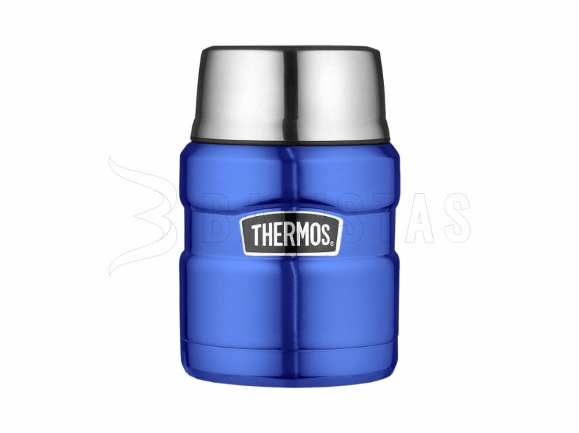 Termo King 0,47 l con cuchara azul