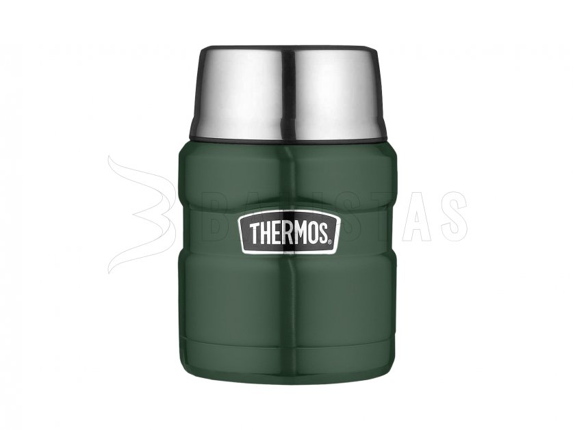 Termo King 0,47 l con cuchara verde