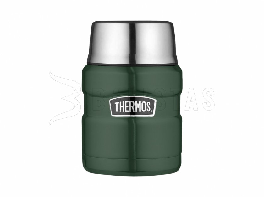 Termo King 0,47 l con cuchara verde