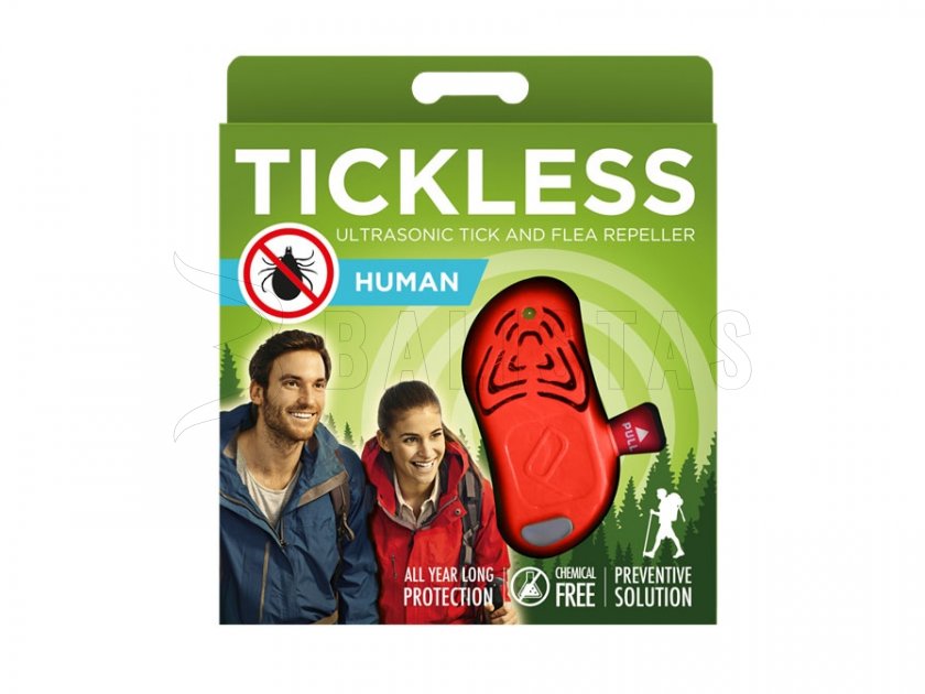 Odrasador de garrapatas para personas Tickless naranja