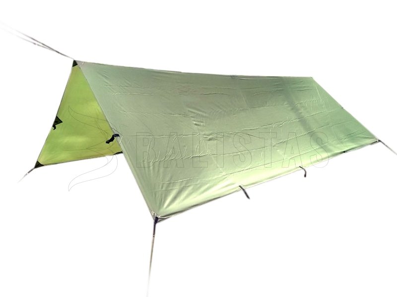 Lona de senderismo Tigerwood Tectum 3x3 m verde