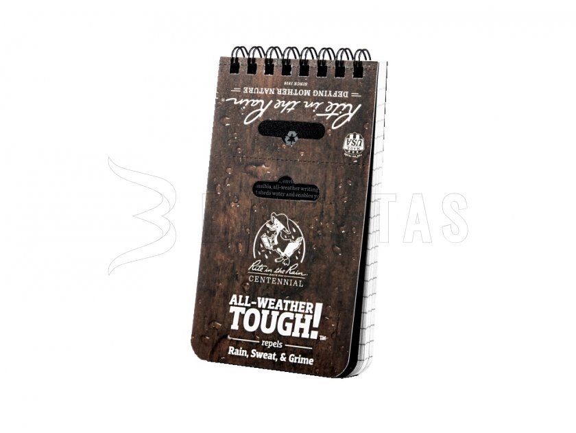 Bloc de notas impermeable Rite in the Rain 735 3x5 negro