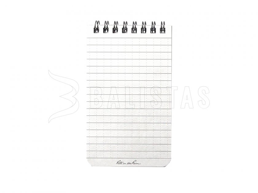 Bloc de notas impermeable Rite in the Rain 735 3x5 negro
