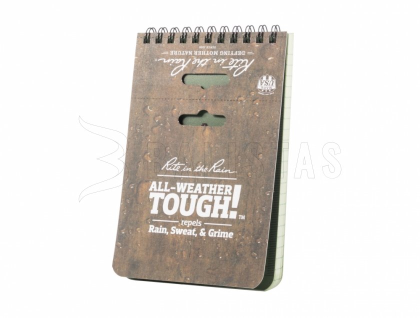 Cuaderno impermeable Rite in the Rain 946 4x6 verde