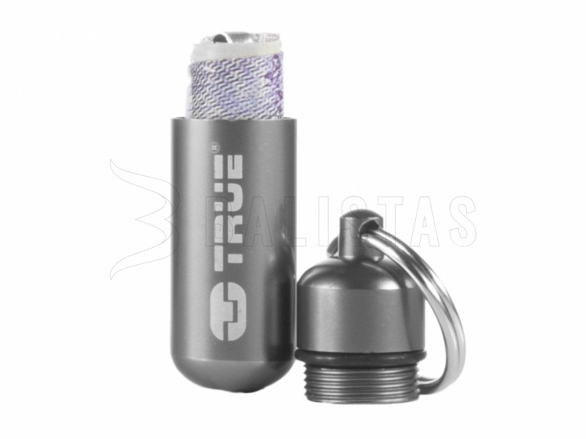 Colgante con depósito True Utility CashStash TU241 plata
