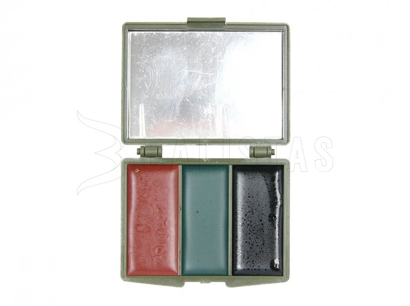 Pintura de enmascarar MFH 3 - colores con espejo
