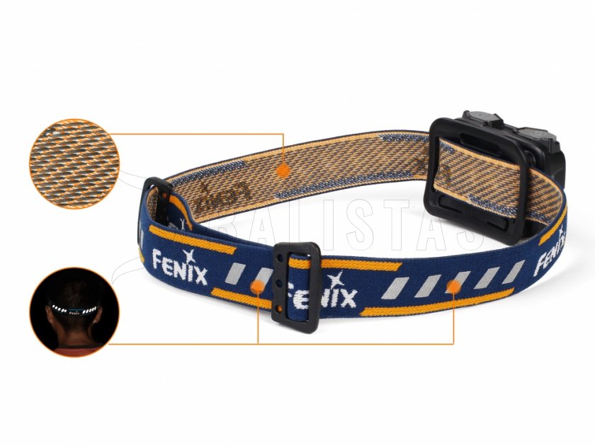 Linterna frontal LED Fenix HL32R gris