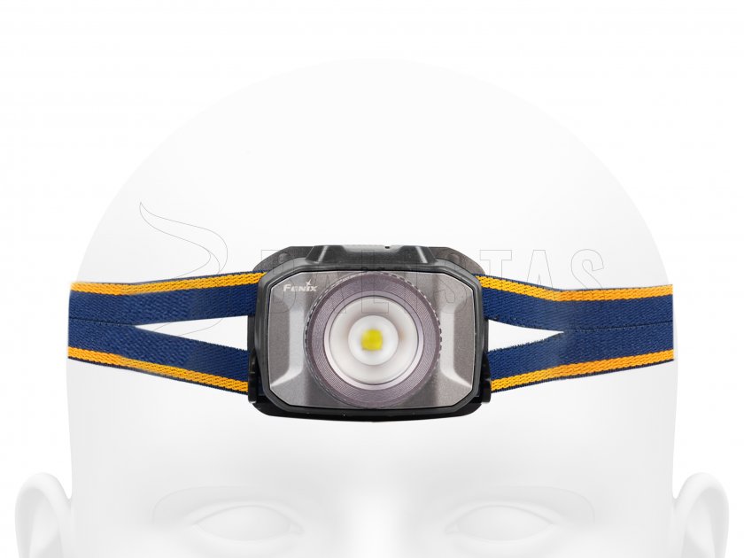 Linterna frontal Fenix HL40R LED gris