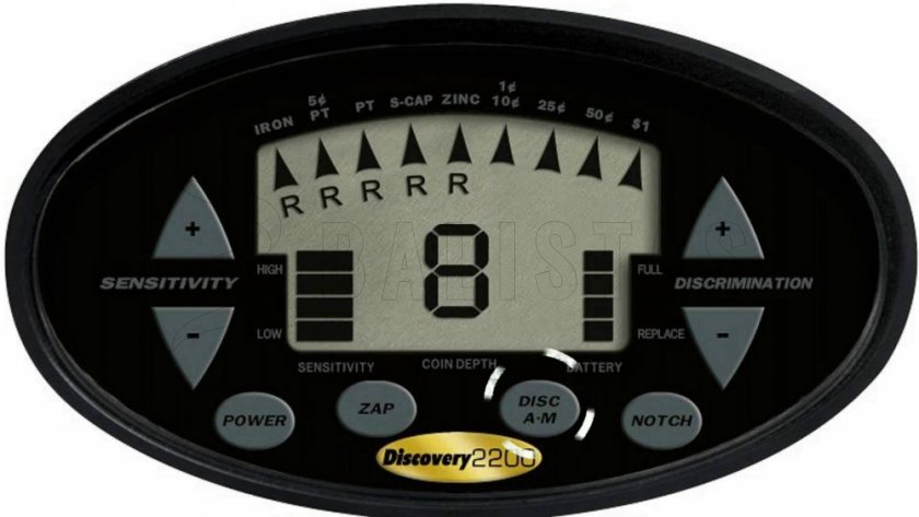 Detector de Metales Bounty Hunter Discovery 2200
