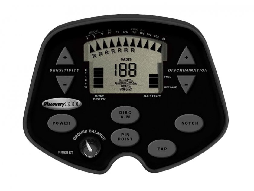 Detector de Metales Bounty Hunter Discovery 3300
